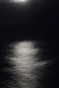 Månedskin i den Engelske Kanal