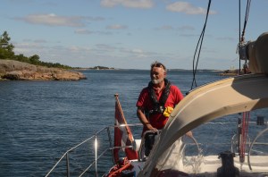 på vej mellem skærene