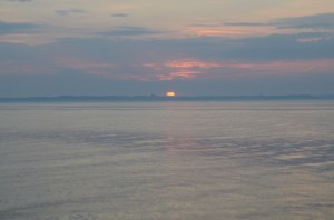solopgang i øresund