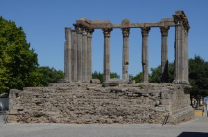 Romersk temple til ære for kejser Augustus